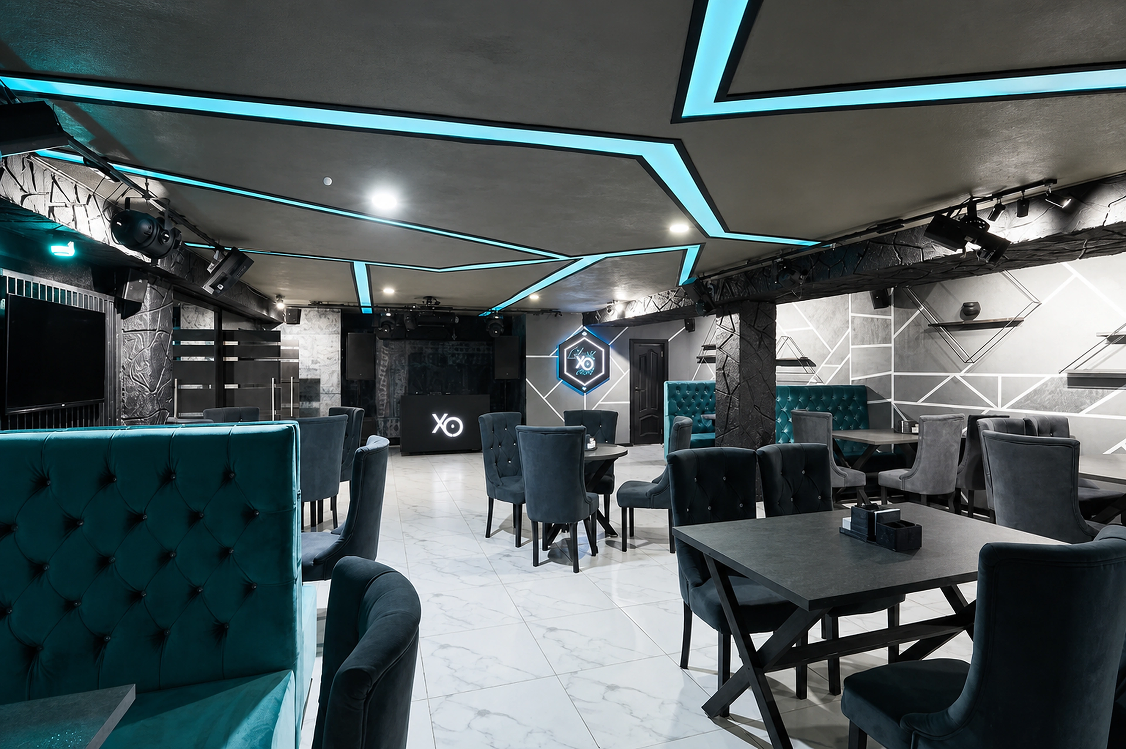 Интерьер банкетного зала XO Complex в Дзержинске